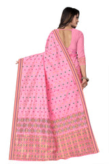 MIXPAT MEKHELA CHADOR ( PINK COLOUR )