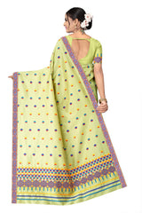 RAW ART SILK MEKHELA CHADOR