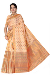 FIX PAARI PEACH MIXPAT MEKHELA CHADOR